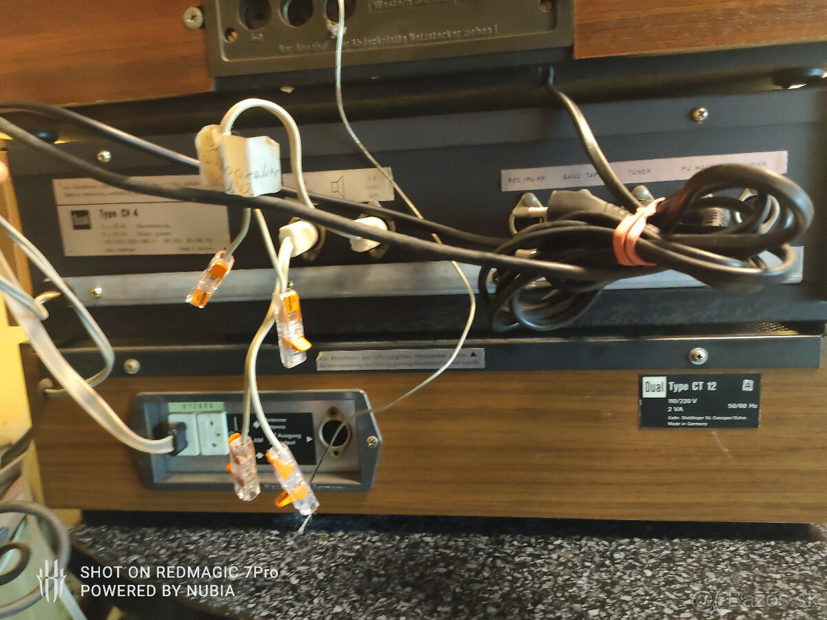 Vintage zostava Dual 68+-72rok+ gramafon - 5