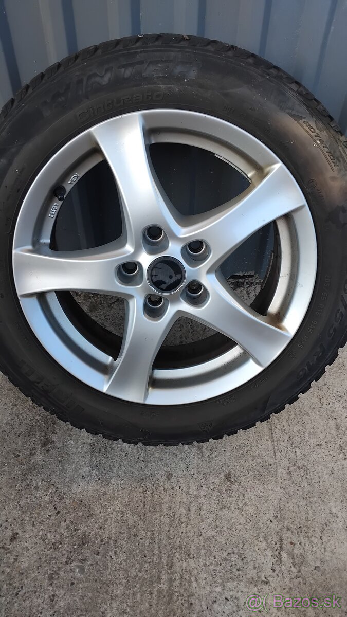 ALU disky s pneu. - 5