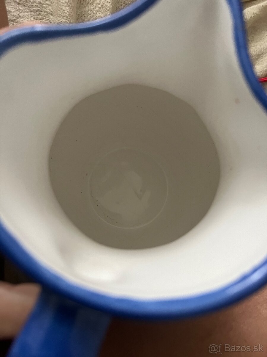 Gmundner dzban modre bodky s maslou bodkovany - 5