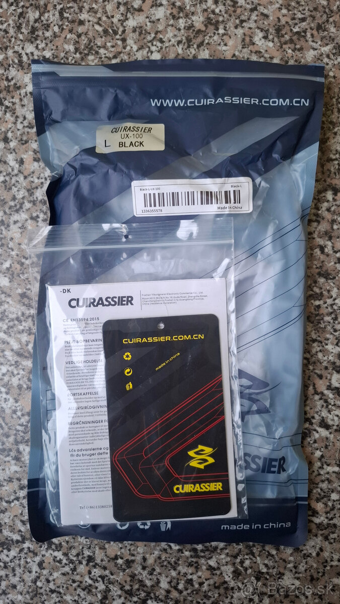 Motocyklové rukavice Cuirassier_L - 5