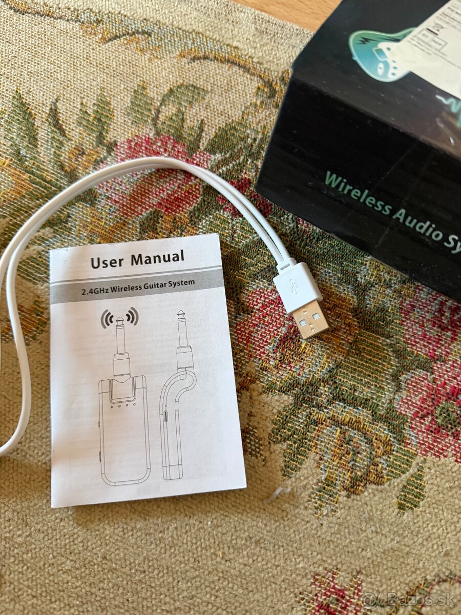Digitálny bezdrôtový systém pre gitary, basgitary a ďalšie n - 5
