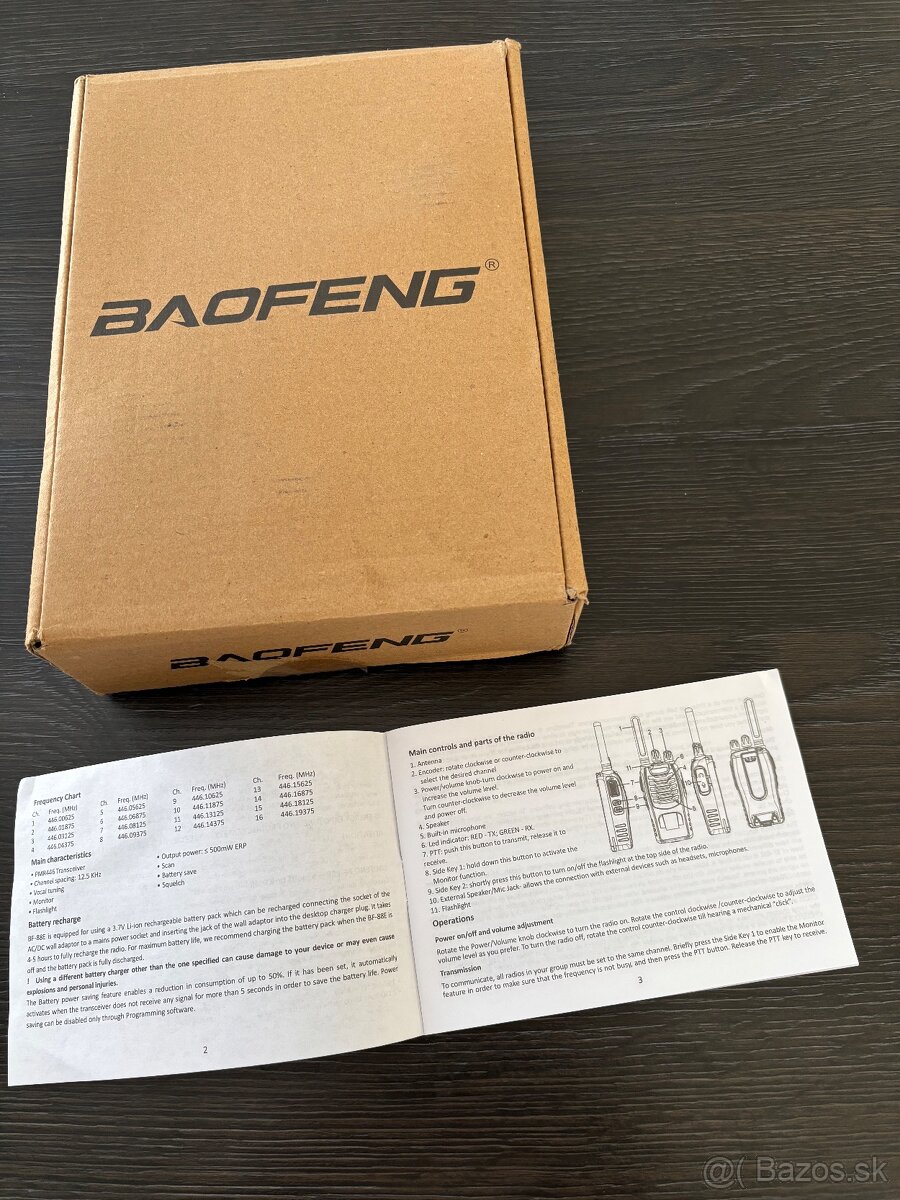 Vysielačky Baofeng - 5