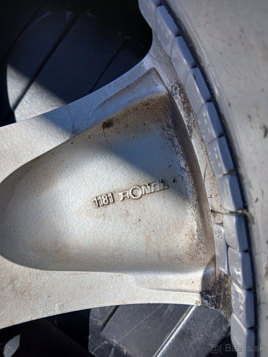 Original al disky na BMW rozteč 5x120 - 5