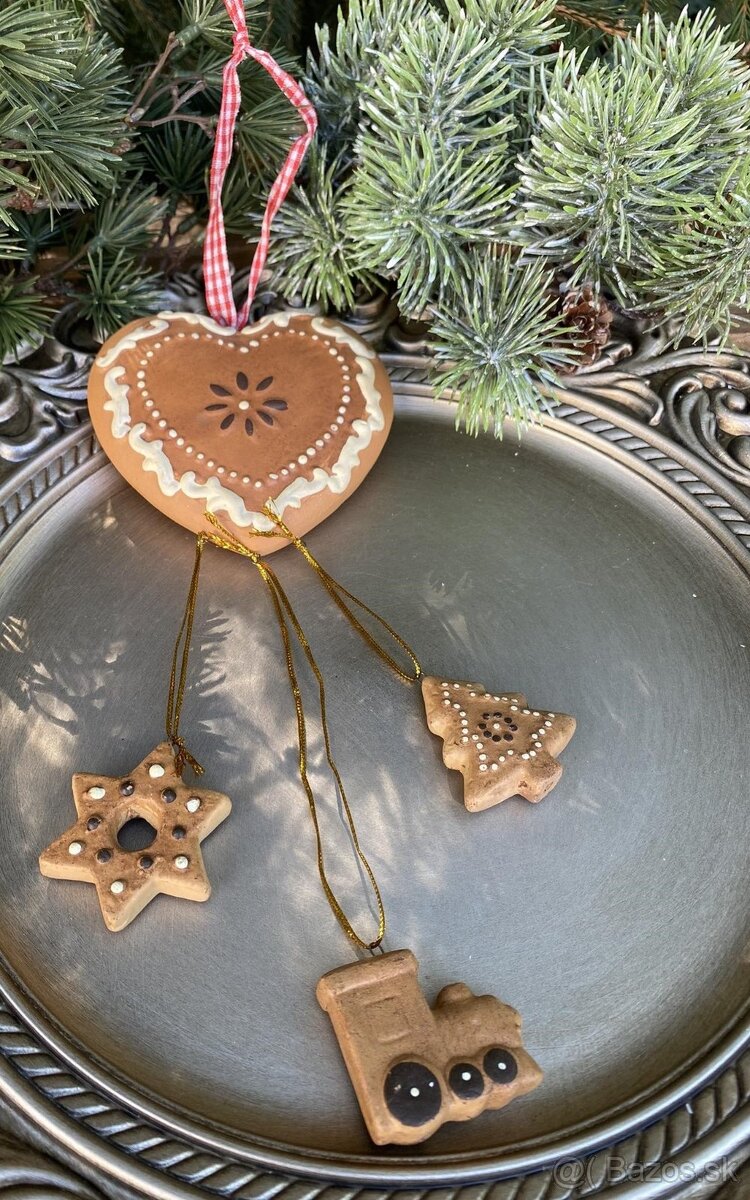 Závesné perníkové srdiečko - 5