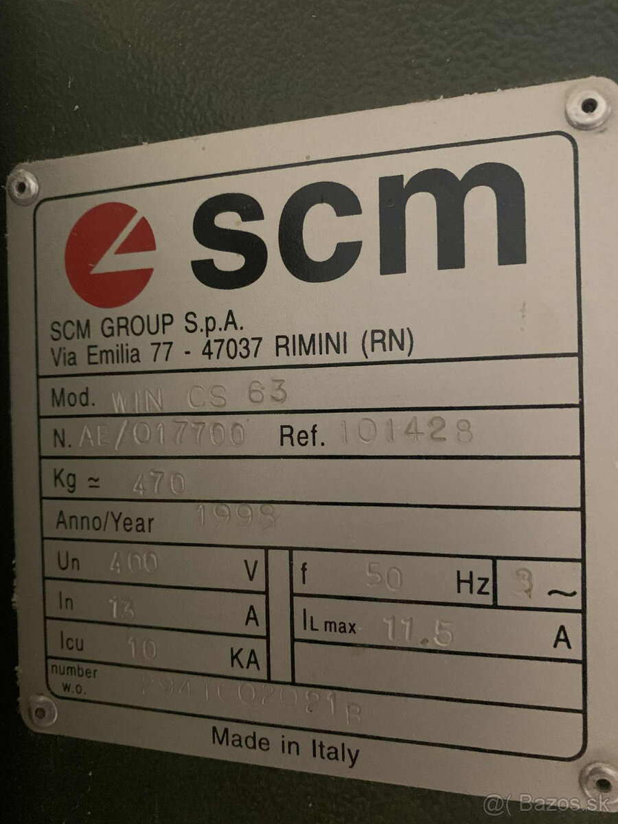 Egalizačná brúska SCM sandya Win - 5