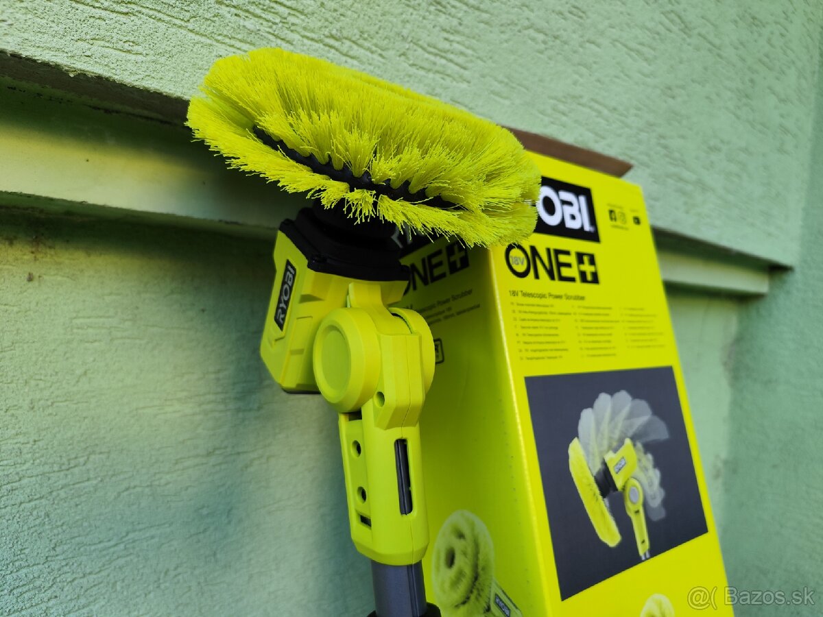 Ryobi 18V ONE+ Aku teleskopická kefa + 2x batéria - 5