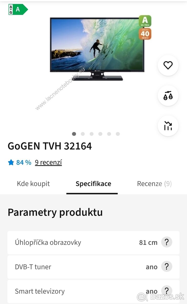GoGEN TVH 32164 32" 81 cm - 5
