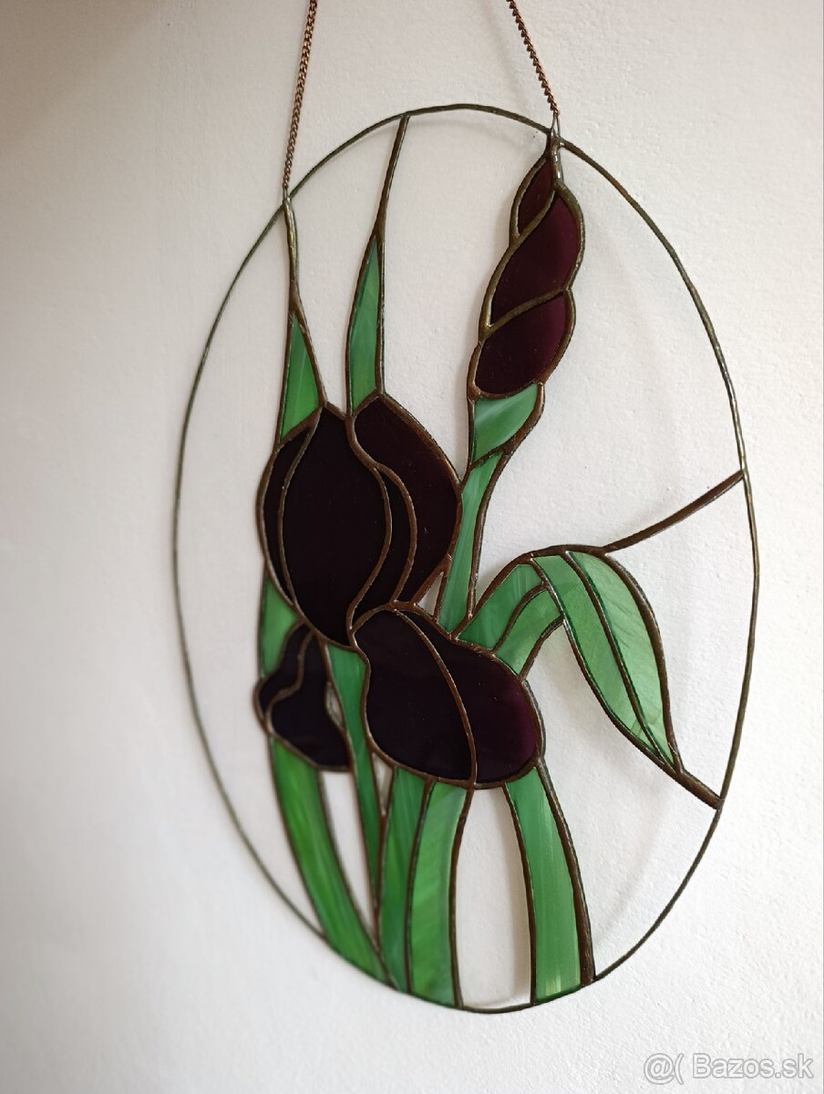 Kvetinová vitráž - 5