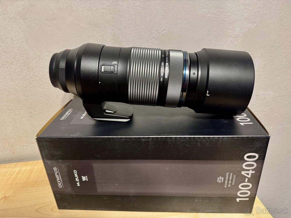 OM SYSTEM M. Zuiko100-400mm f/5.0 - 6.3 IS + filtre a púzdro - 5