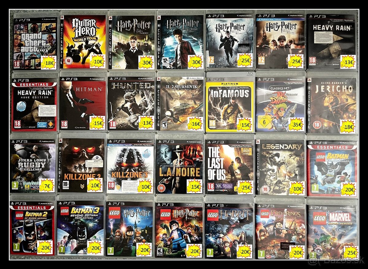 Predam PS3 hry - Crash, GTA, LEGO, FIFA, F1, BUZZ - 5