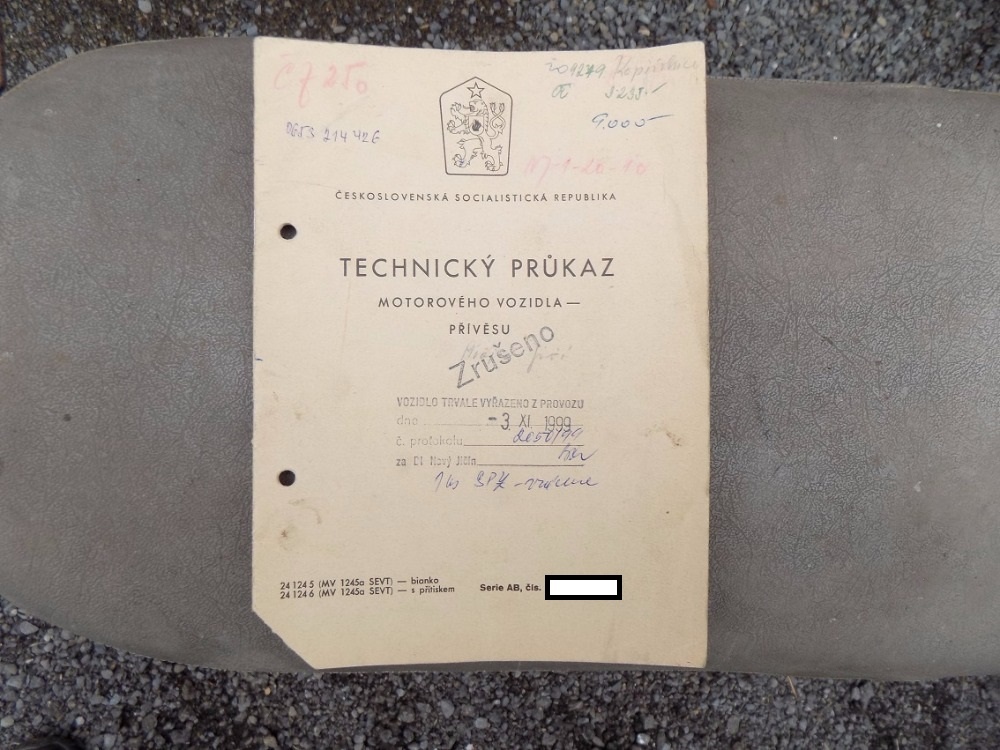 CZ 250/455.02 - 1962 s TP - 5