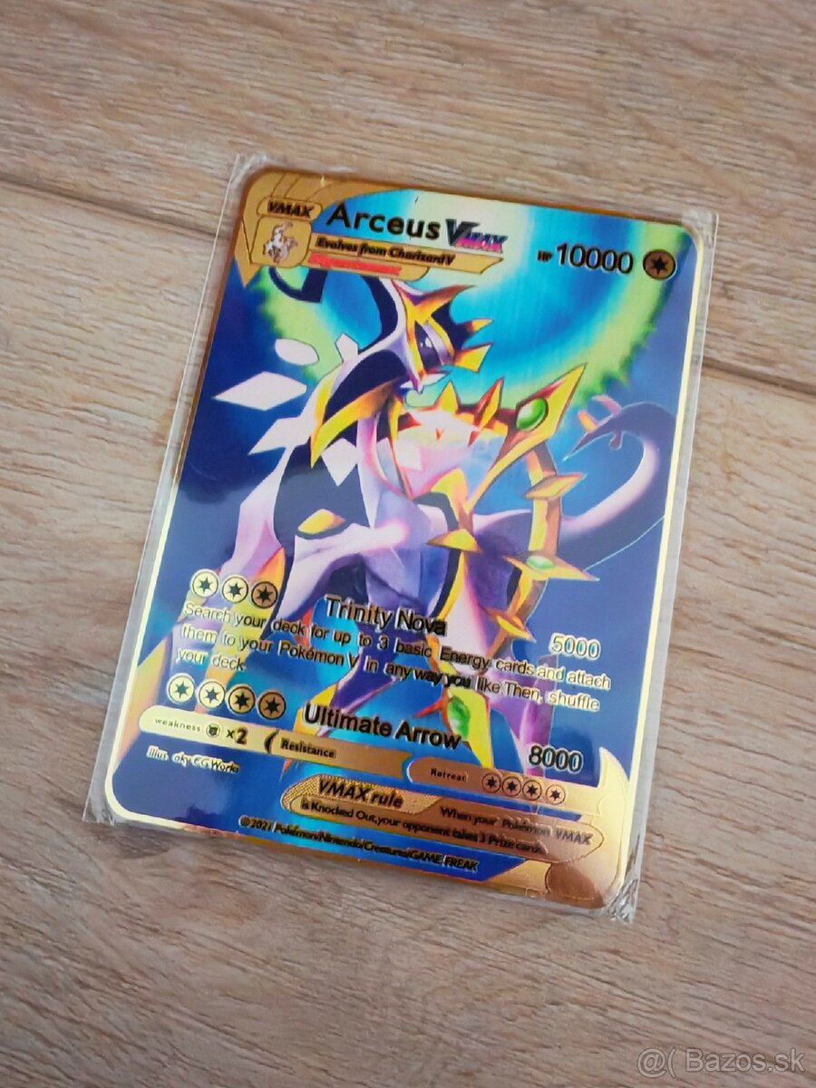 Kovové karty Pokemon - 5