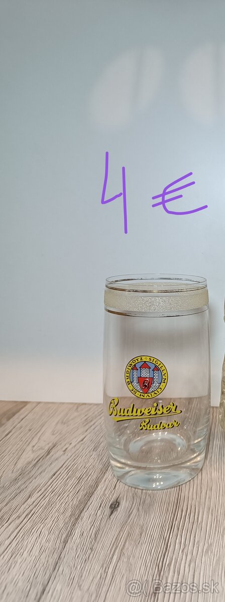 České pivové poháre 4 - 5