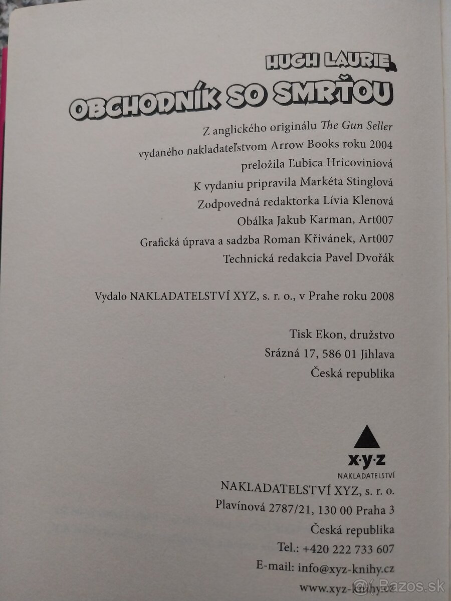 OBCHODNÍK SO SMRŤOU - HUGH LAURIE - 5