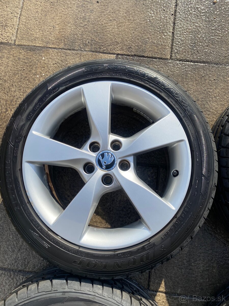 Elektróny 7Jx16 Škoda Rapid - 5