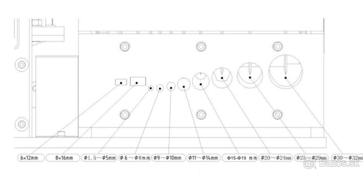Lúpačka odizolovačka odblankovačka káblov - 5