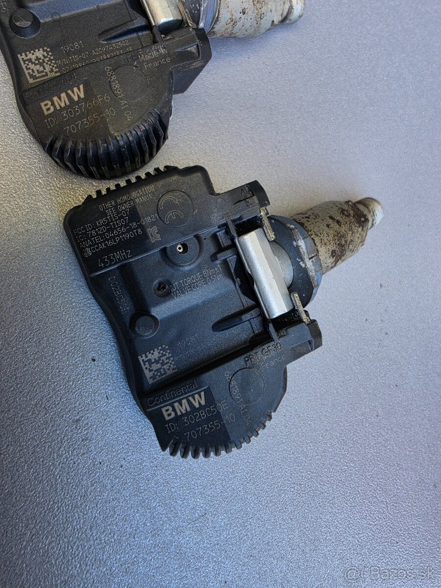 TPMS senzory tlaku Bmw
