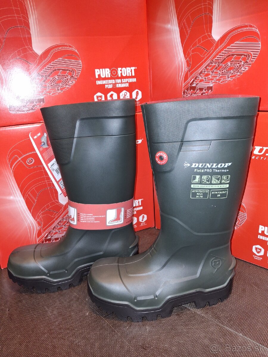 Čižmy dunlop thermo - 5