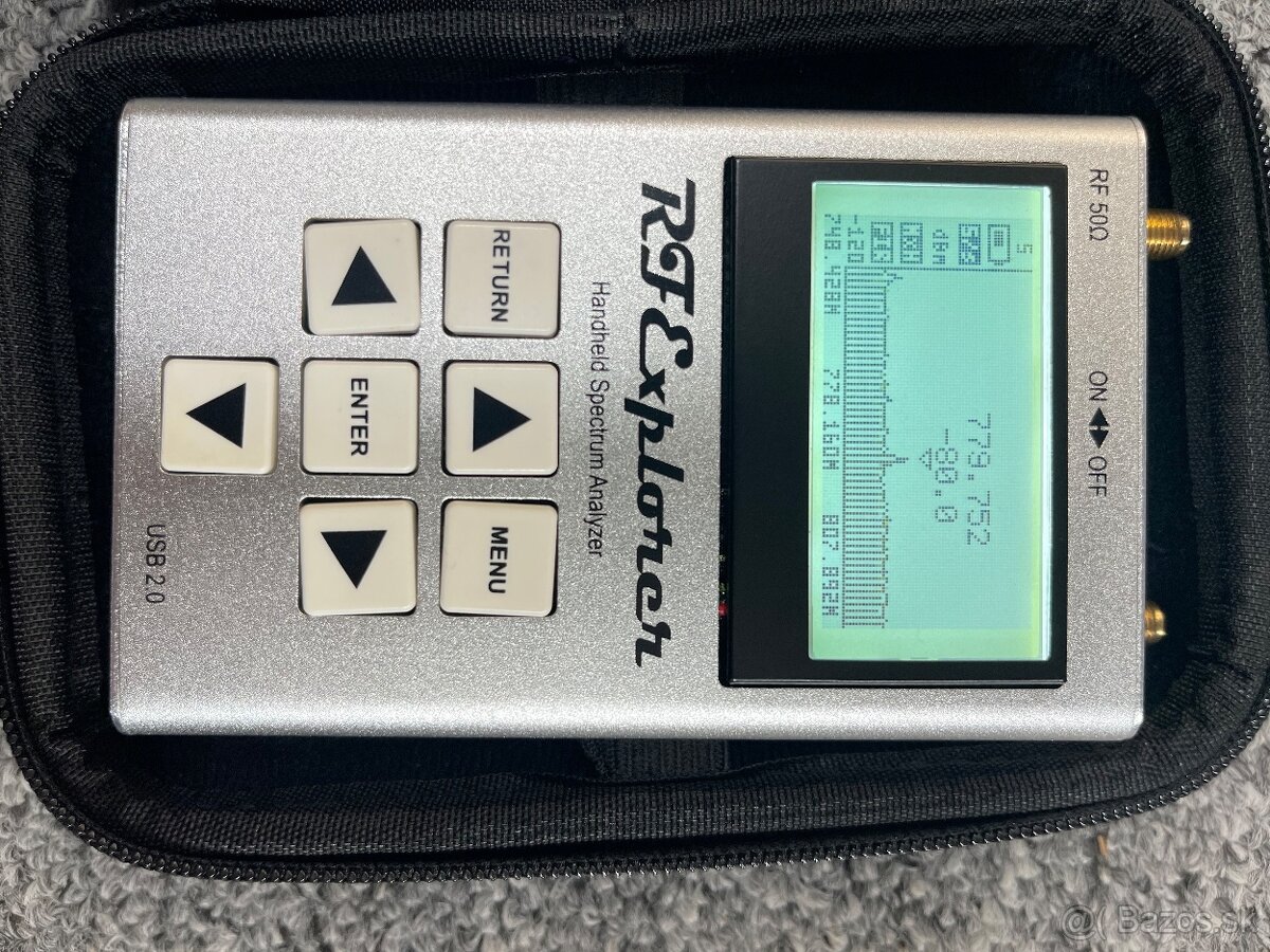 RF Explorer 6G Combo , spektrálny analyzer USB - 5
