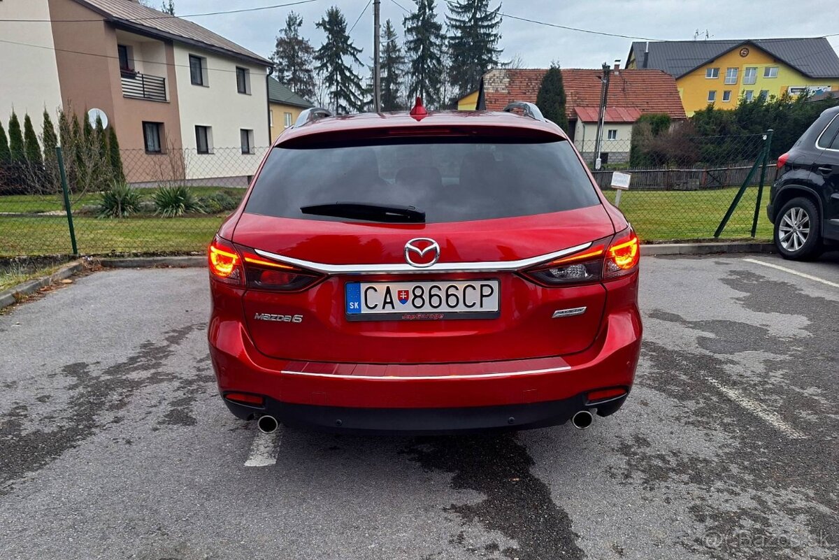 Mazda 6 2.2 Skyactive-D Revolution, 1.majiteľ, top stav - 5