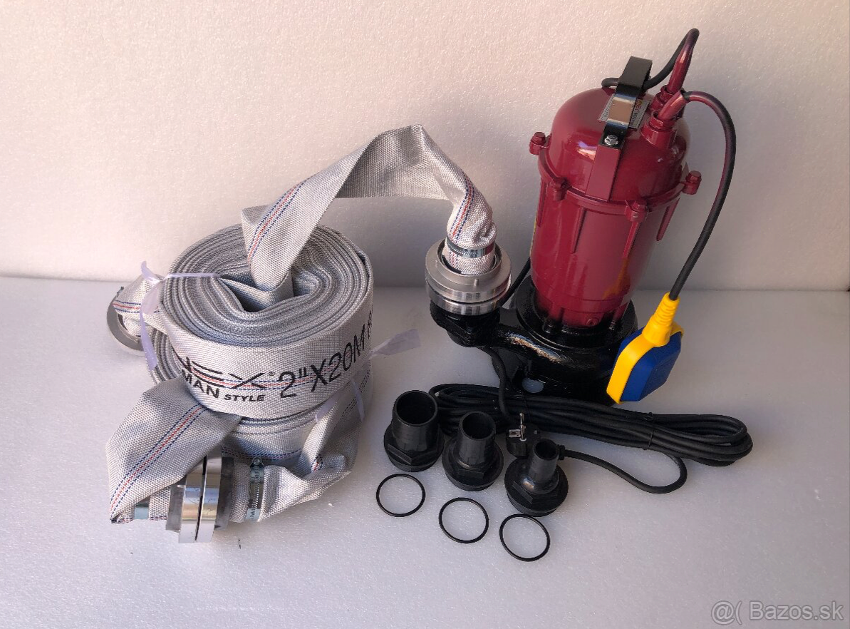 Kalové liatinové čerpadlo s plavákom do žumpy - 5