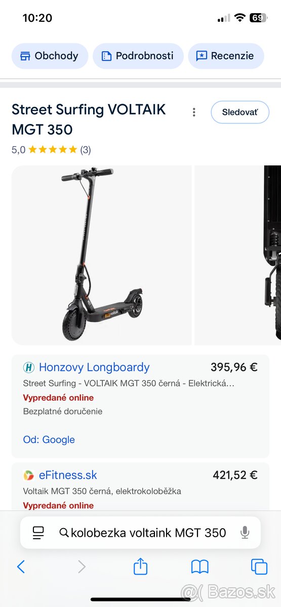 Predám koloběžka VOLTAIK MGT 350 - 5