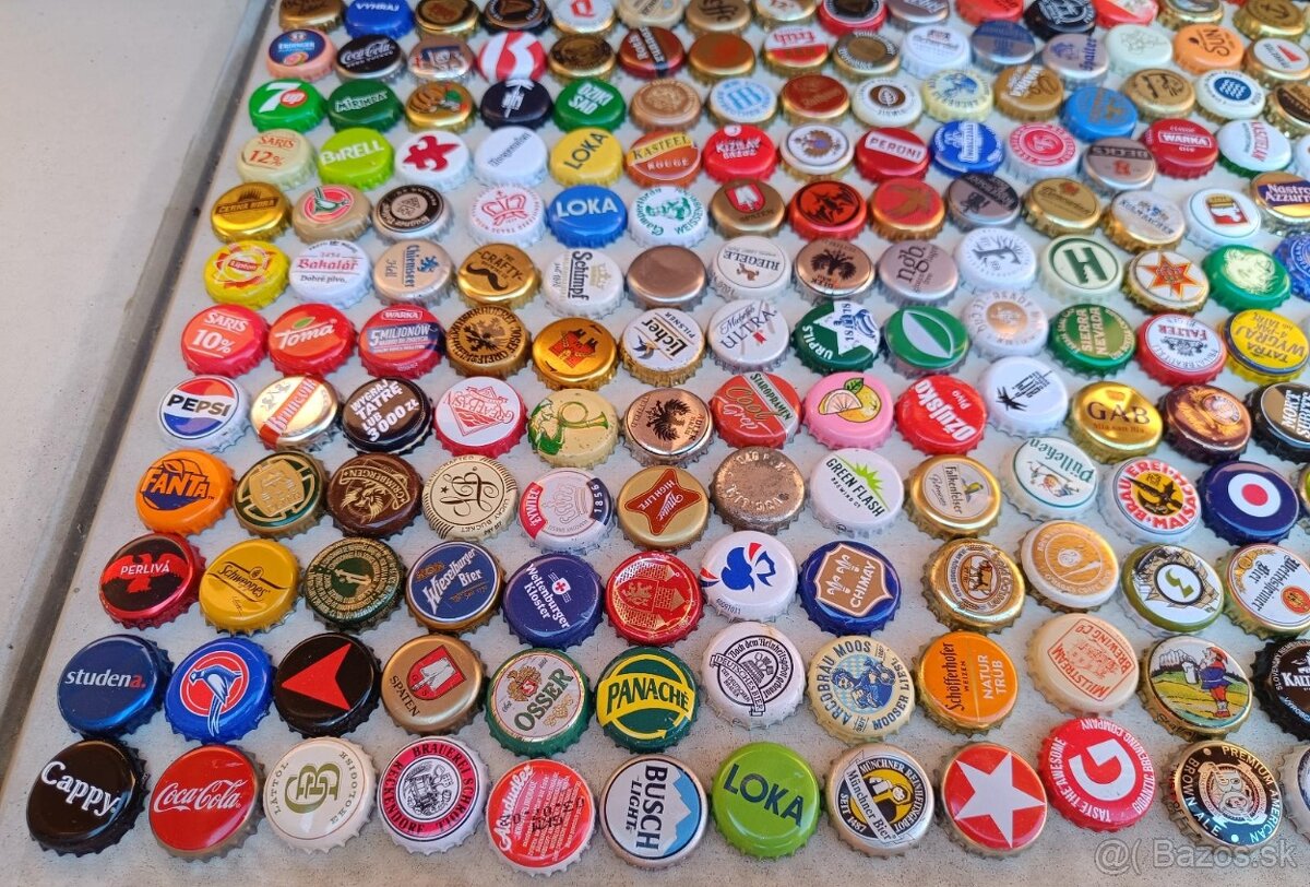 Vrchnáky 260ks pivo limonady napoje - 5