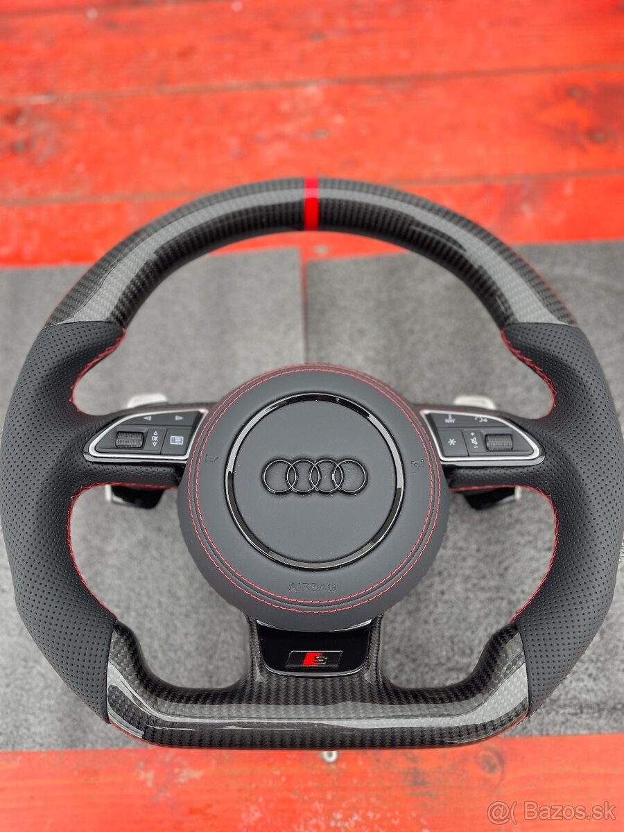 Audi karbónový volant BLACK EDITION - 5