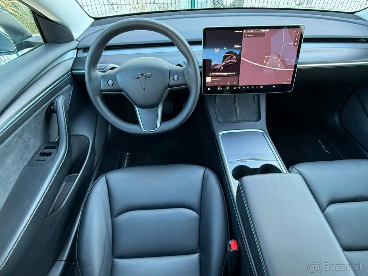 Tesla Model 3 FACELIFT LONG RANGE- AWD-tepelné-matná folia-b - 5