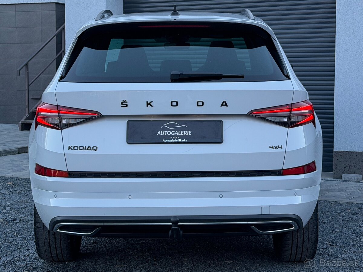 ŠKODA KODIAQ SPORTLINE 4x4 2.0TDI 147KW vyh.sklo TAŽNÉ m2023 - 5