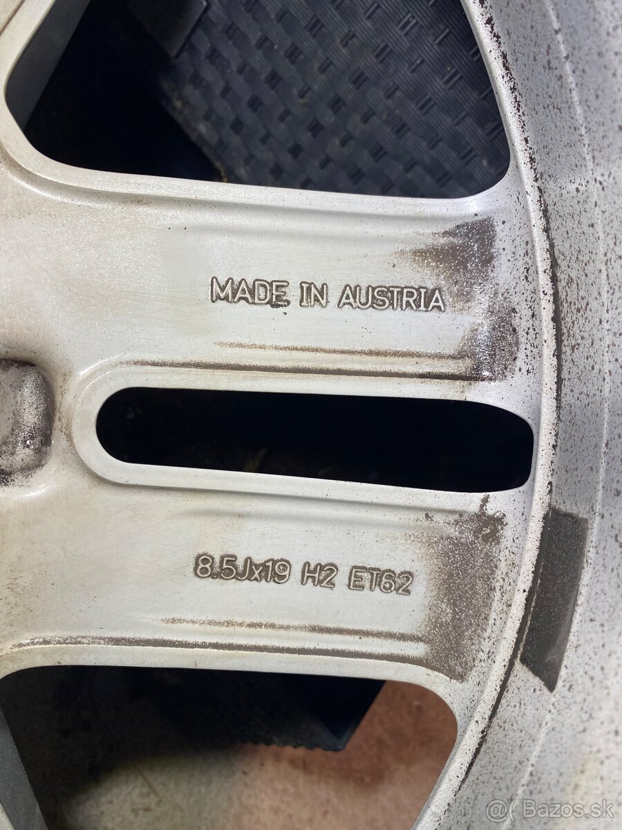 Mercedes disky 275/55 R19 , zimné - 5