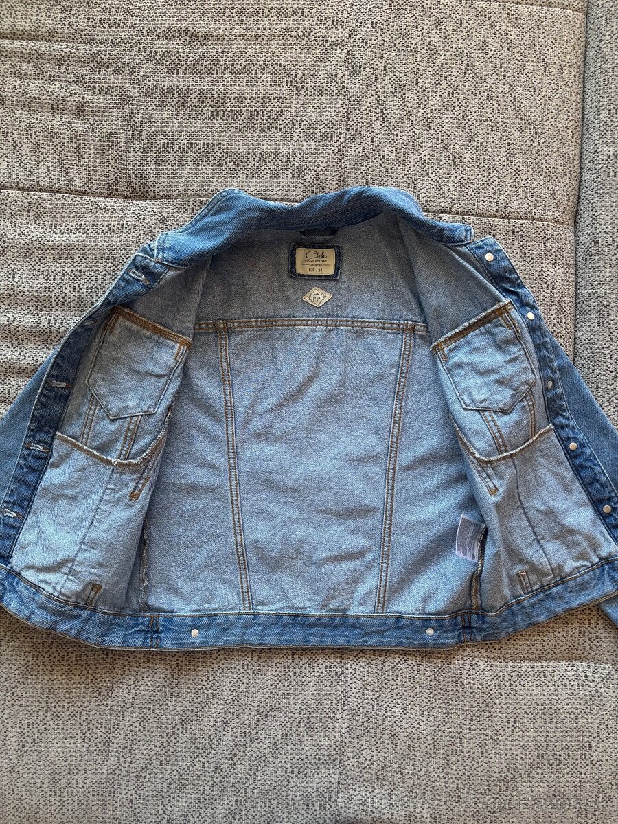 Riflová bunda - veľkosť 34 - 5