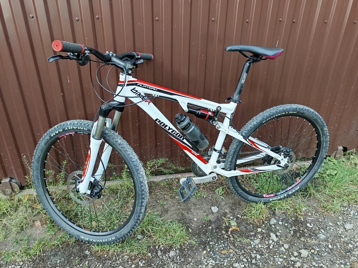 Predám celoodpružený horský bicykel Polygon Plateu - 5