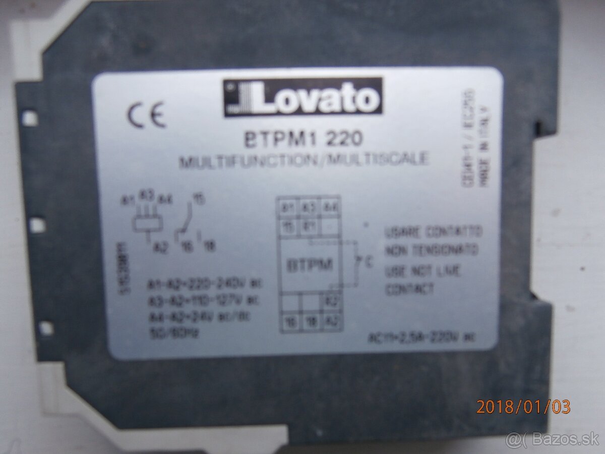 Časové rele OMRON,SCHRACK,LOVATO. - 5