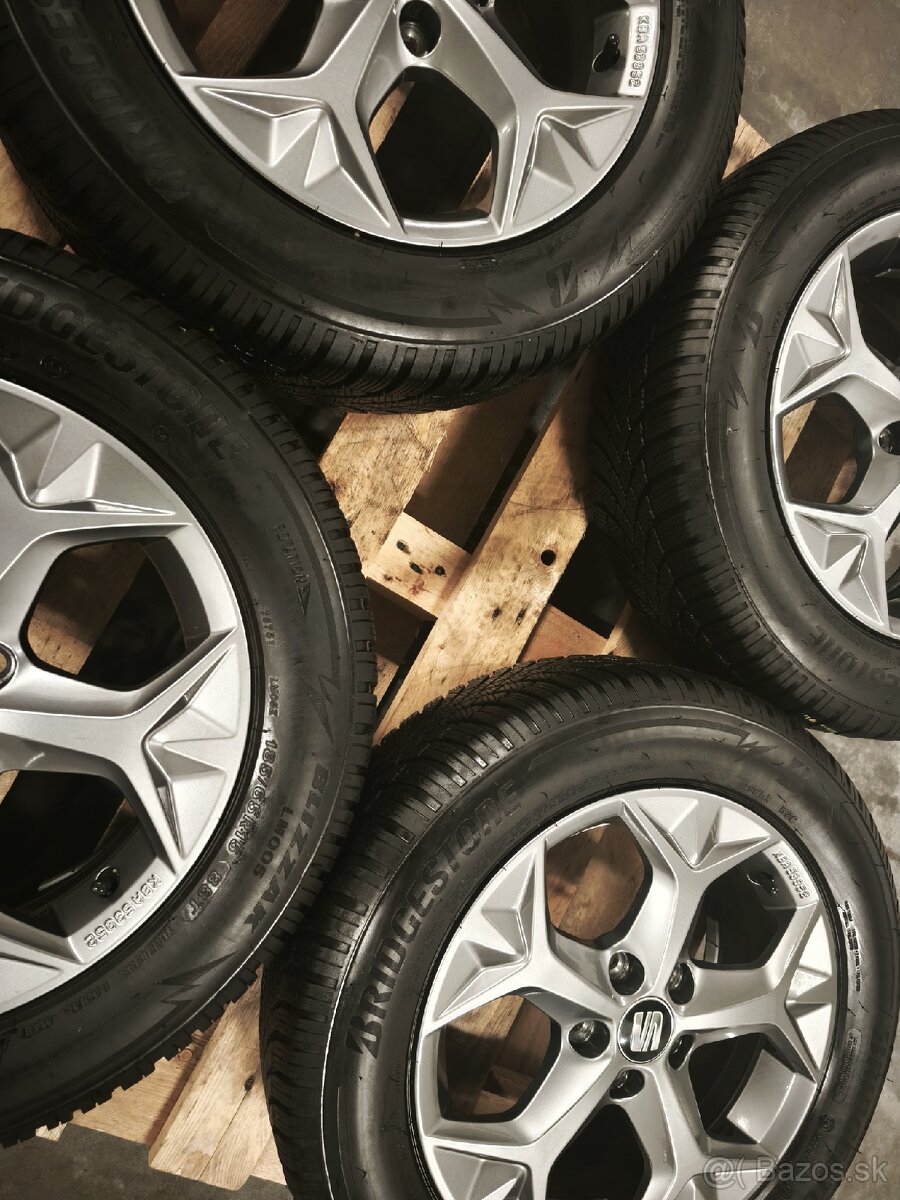 SEAT/VW/AUDI/R15 5x100/ZÀNOVNÁ ORIG.ZIMNA SADA - 5