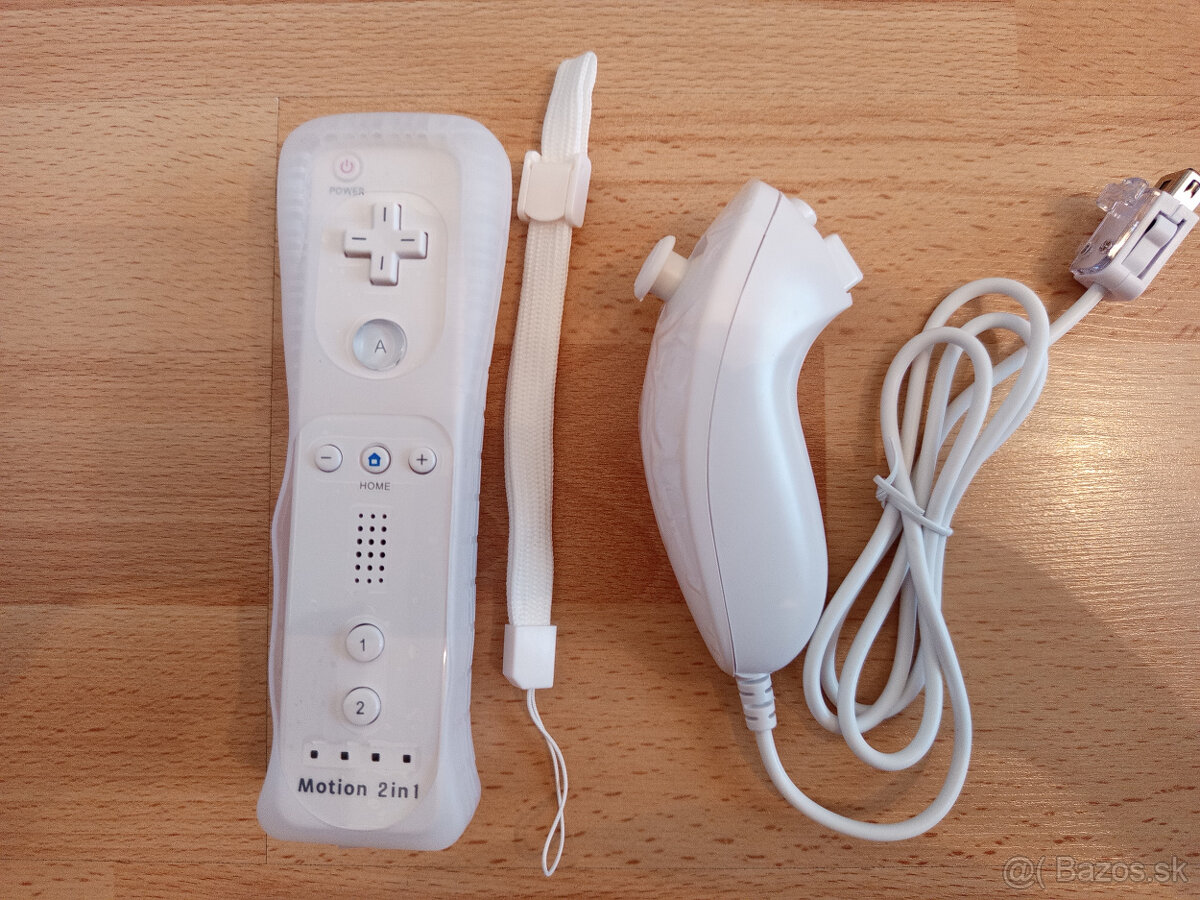 Nintendo Wii - NOVÝ ovládač s Motion Plus + Nunchuck SET - 5