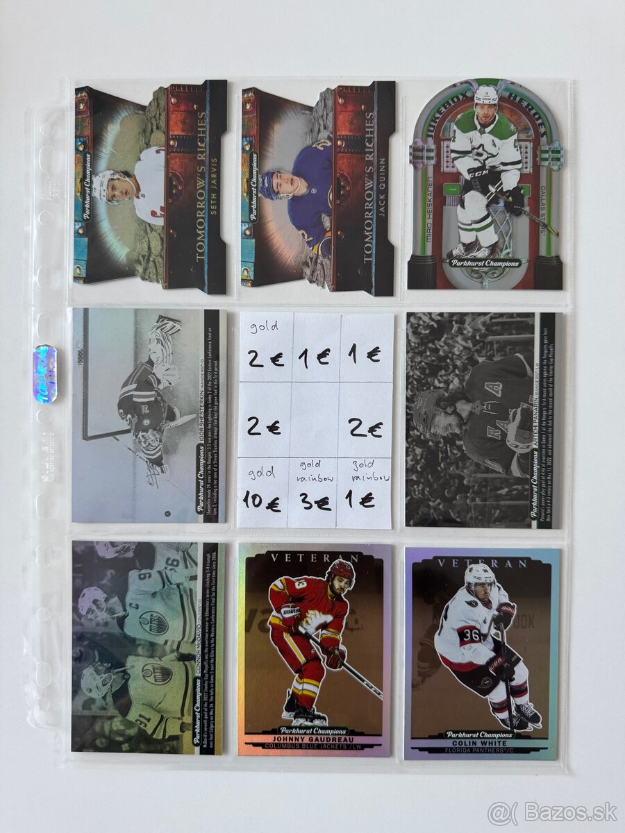 Hokejové kartičky NHL - 5