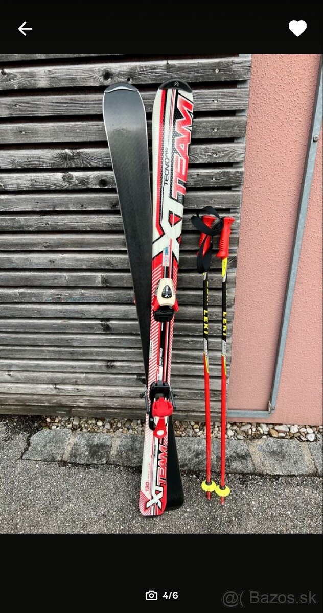 Detská lyžiarska súprava 130cm - 5