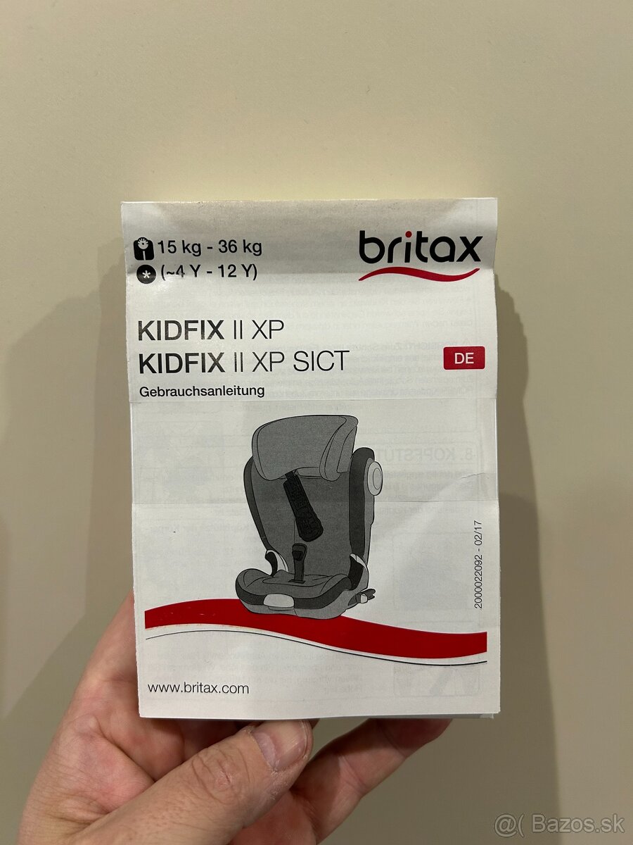 Detska autosedacka Britax Romer Kidfix II XP SICT - 5