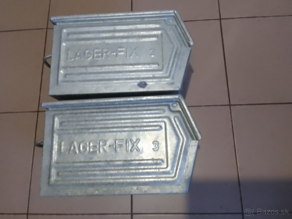 Plechové pozinkované prepravky/boxy/. - 5