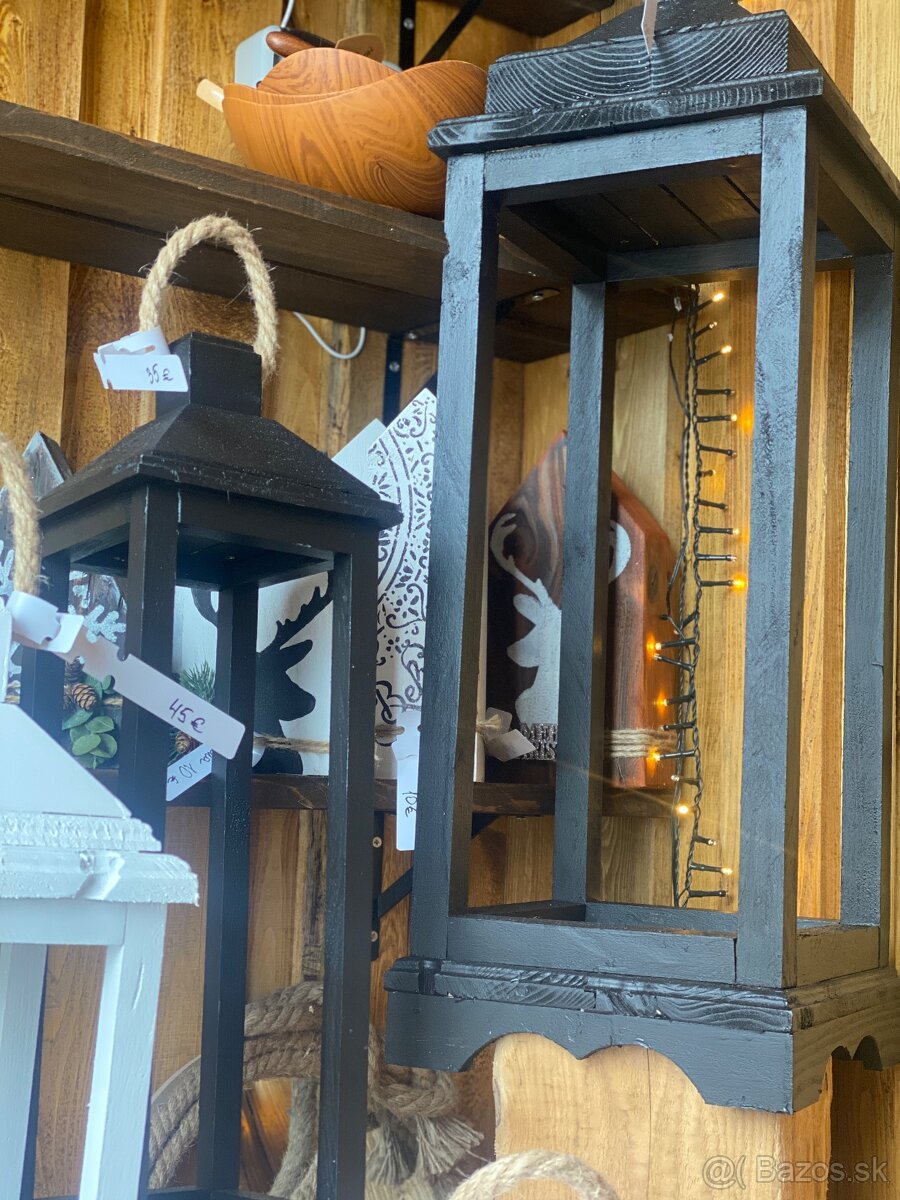 Zahradne lampáše z dreva - 5