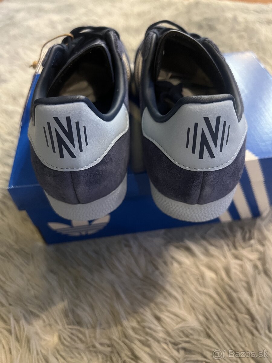 Adidas Gazelle Tenisky Modré - 5