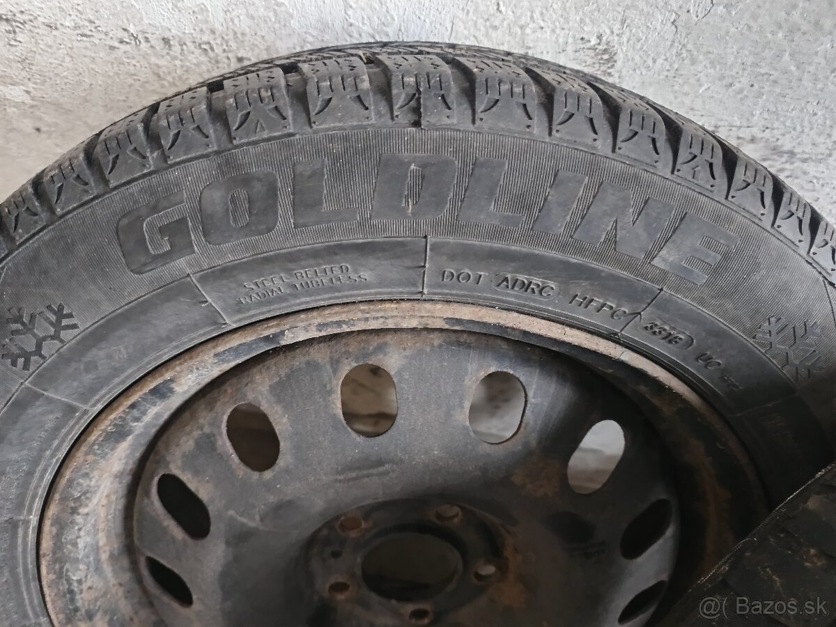 Zimné pneumatiky na diskoch R16/60/205 - 5