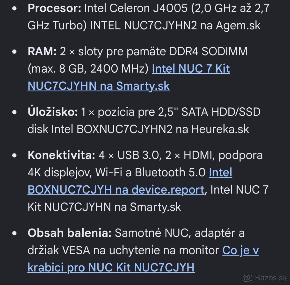 intel nuc - 5