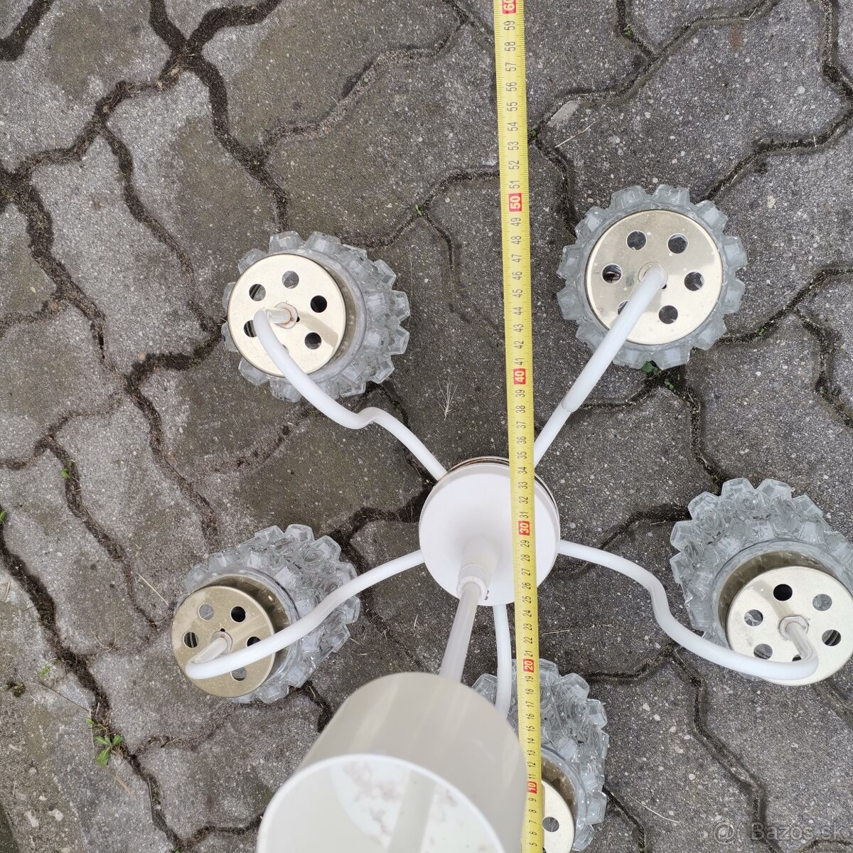 Retro luster lampa Kamenicky Senov 1970 Vintage - 5