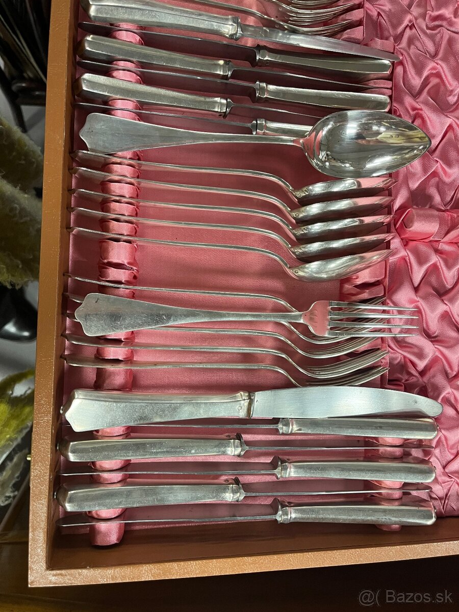 Strieborný príbor pre 6 osôb - 5