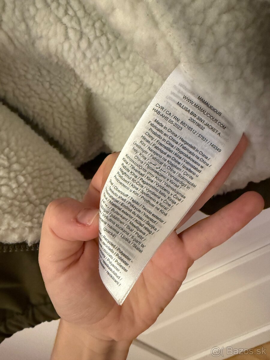 Zimná nosiaca bunda Mamalicious - 5