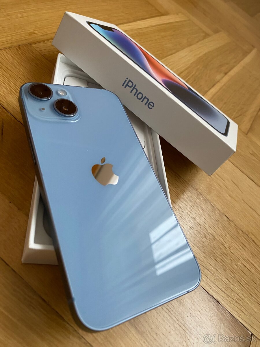 📱iPhone 14,Blue/ Purple 128 GB - 5