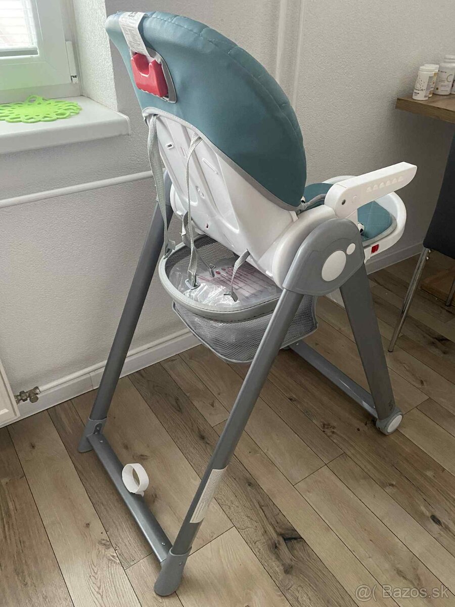 Jedálenská stolička Lorelli PARTY LEATHER COOL BLUE - 5