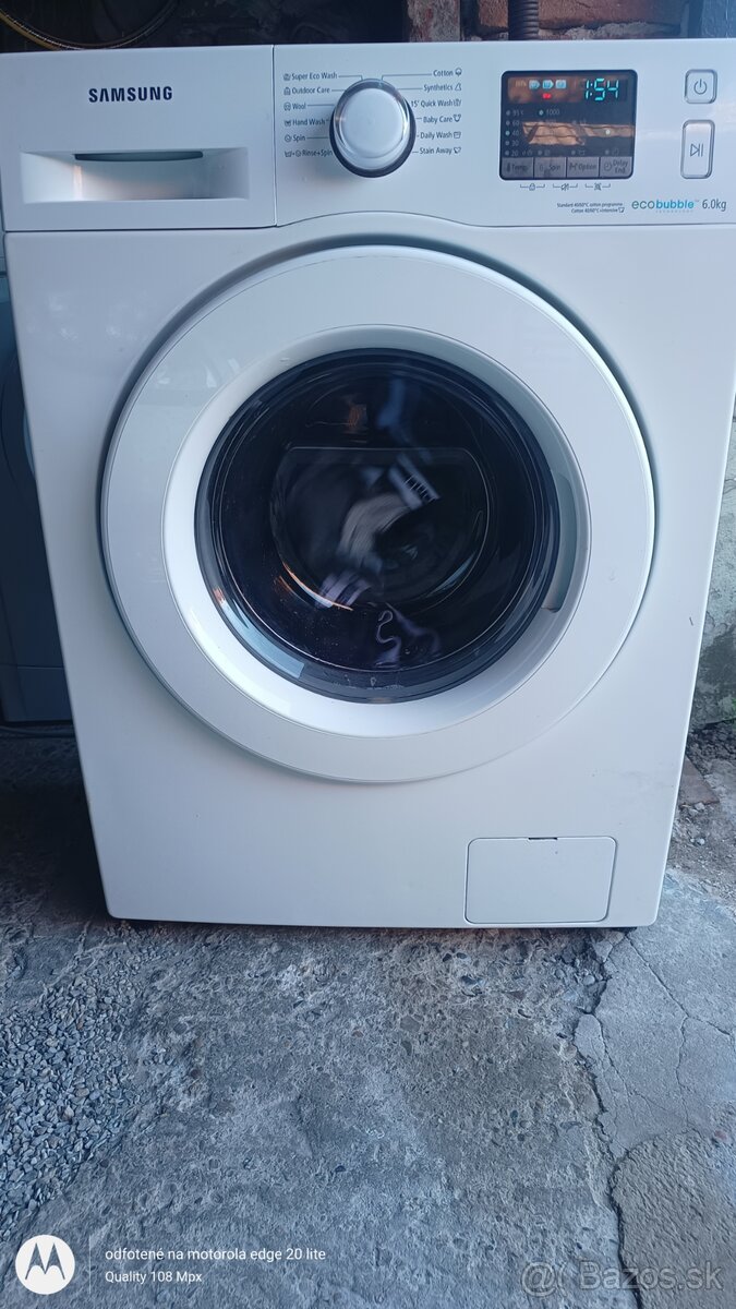Predám práčku Samsung - 5